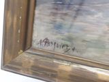 a picture of a painting hanging on a wall