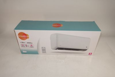 Radiateur mural soufflant céramique EQUATION pour salle de b…