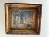 a picture of a painting hanging on the wall