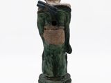 a statue of a man with a baseball bat in his hand