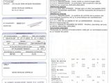 un gros plan d'une feuille de papier contenant des informations