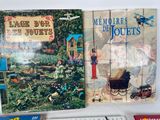 two books that are sitting on a table