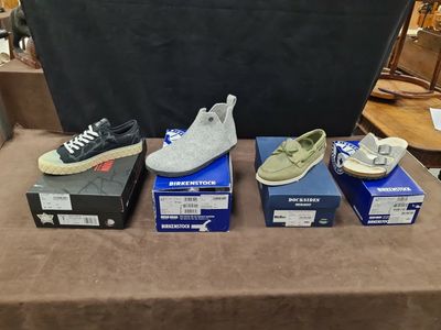 Lot de 4 paires de chaussures homme de marques BIRKENSTOCK, …