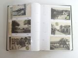 an open book that has pictures of people in it