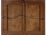 a picture of an old wooden frame with wires attached to it