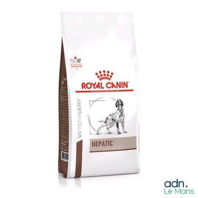 Alimentation vétérinaire Royal Canin pour chiens souffrant de troubles hépatiques
