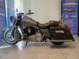 a motorcycle that is parked in a showroom
