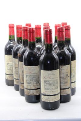 2009, Ch LA DOMINANTE, Bordeaux Supérieur, 13 blles, 2005, c…