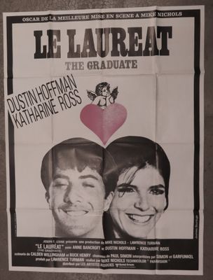 french movie poster for the graduate, starring the graduate and the graduate