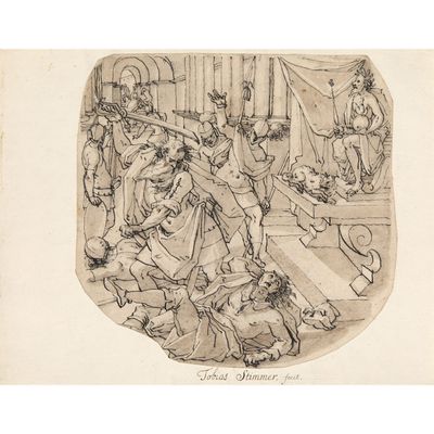 AttribuÉ A Tobias Strimmer (1539-1584)