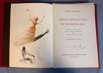 an open book with a drawing of a woman on it