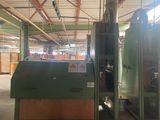 a machine that is sitting inside of a building