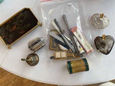a lot of items that are on the table