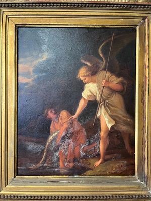 Ecole française du XIXème siècle, d'après Salvator Rosa (161…