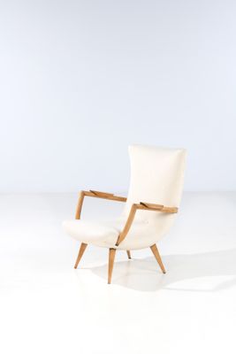 an image of a white chair in a white room