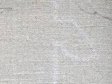 a close up of a piece of cloth with a bird on it