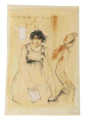 IRINA STENBERG (1905–1985) The Notice