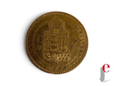 une image représentant une pièce d'or sur laquelle figure un château