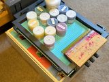 an image of a drawer full of craft supplies