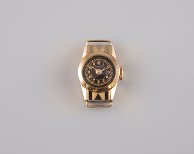 JUDEX. Boitier de montre en or jaune 18k 750°/°°, poinçon tê…