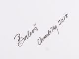 a close up of a piece of paper with writing on it