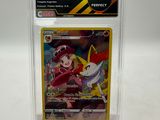 une carte sur laquelle figure l'image d'un personnage de Pokémon