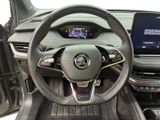the interior of a car with a steering wheel and dashboard controls