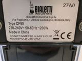 a label on the back of a cell phone
