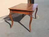 a small table that is sitting on the street
