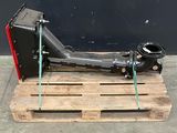 a machine that is sitting on a pallet on the ground