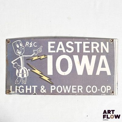 un panneau indiquant « Eastern Iowa Light and Power Co-op »