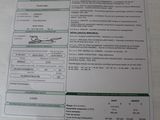 a close up of a sheet of paper with a picture of a plane