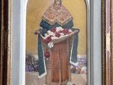 an image of a painting of a man in a priest ' s robes