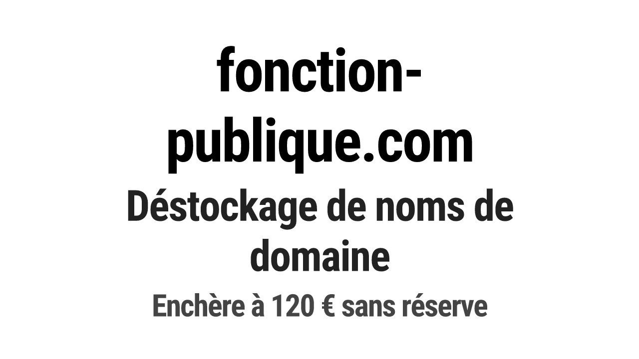 Destockage & Invendus