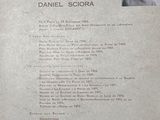 the back cover of a book with a picture of a man on it