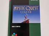 the cover of a video game called mystic quest legend