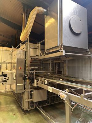 Démouleur AREA à griffes ou ventouses sur structure inox (30…