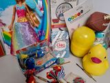 a lot of toys that are sitting on a table