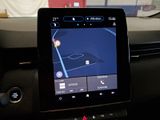 a car dashboard with a gps device on it