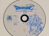 a cd on a white surface with a blue design on it