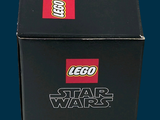 a box that has a lego star wars figure in it