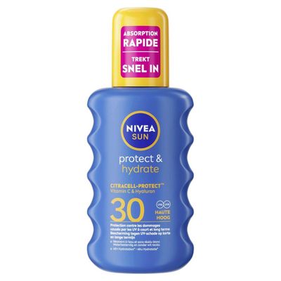 Lot de 24 sprays crème solaire Lait Corps Spf 30 Hydratant 48h Résista - Photo 1