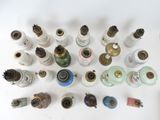 a lot of different types of old and new items on the table