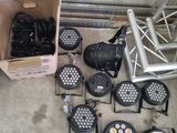 many different types of lights that are on the floor