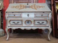 Scriban d'époque Louis XV, 101x110x55 cm (peinture postérieu… (photo 2)