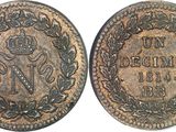 a coin with a crown on the front and a crown on the back