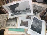 a lot of old books that are on a table