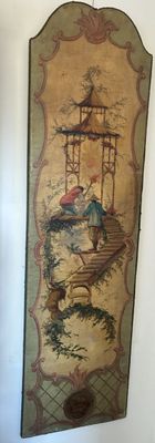 a picture of a painting hanging on the wall