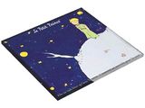 une illustration tirée d'un livre pour enfants représentant un garçon sur la Lune