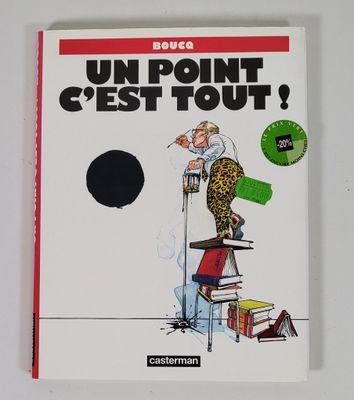 On y voit la couverture du livre *Un point, c'est tout*.